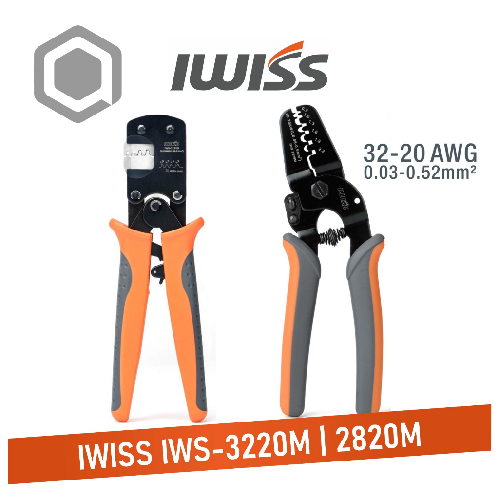 IWISS IWS-3220M | IWISS IWS-2820M Micro Crimper - JST-XHP, DuPont & JST ...