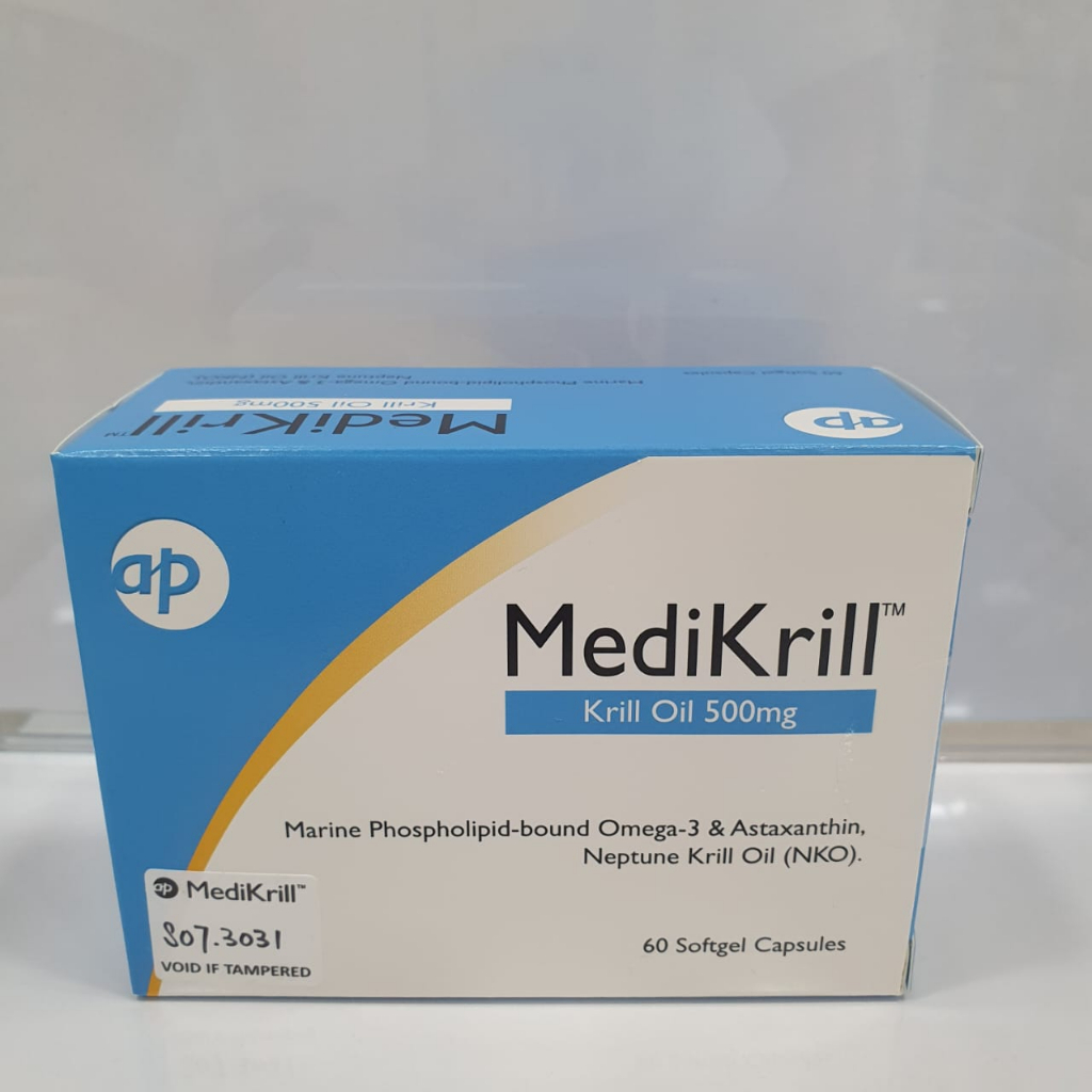 Medikrill Krill Oil 500mg 60'S (Exp 04/2025) Shopee Malaysia