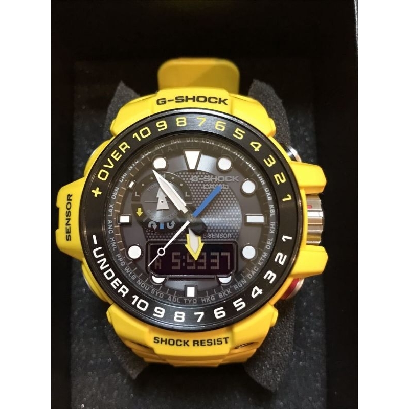 G-SHOCK GULFMASTER GWN-1000H-9AJF Japan Tough Solar Yellow