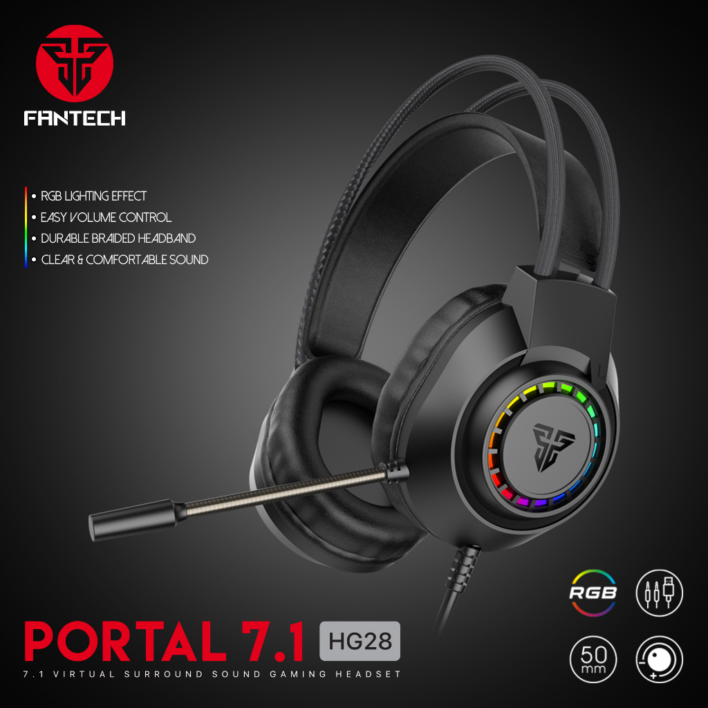 Fantech ALTO HG26 7.1 Virtual Surround Sound Gaming Headset / Extra ...