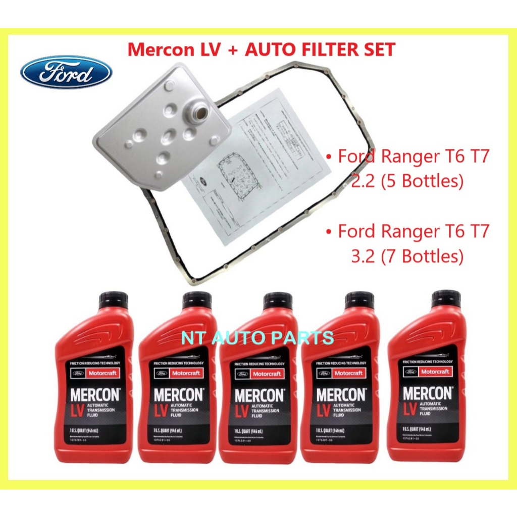 Original Motorcraft ATF Auto Transmission Filter & Gasket- Gearbox ...