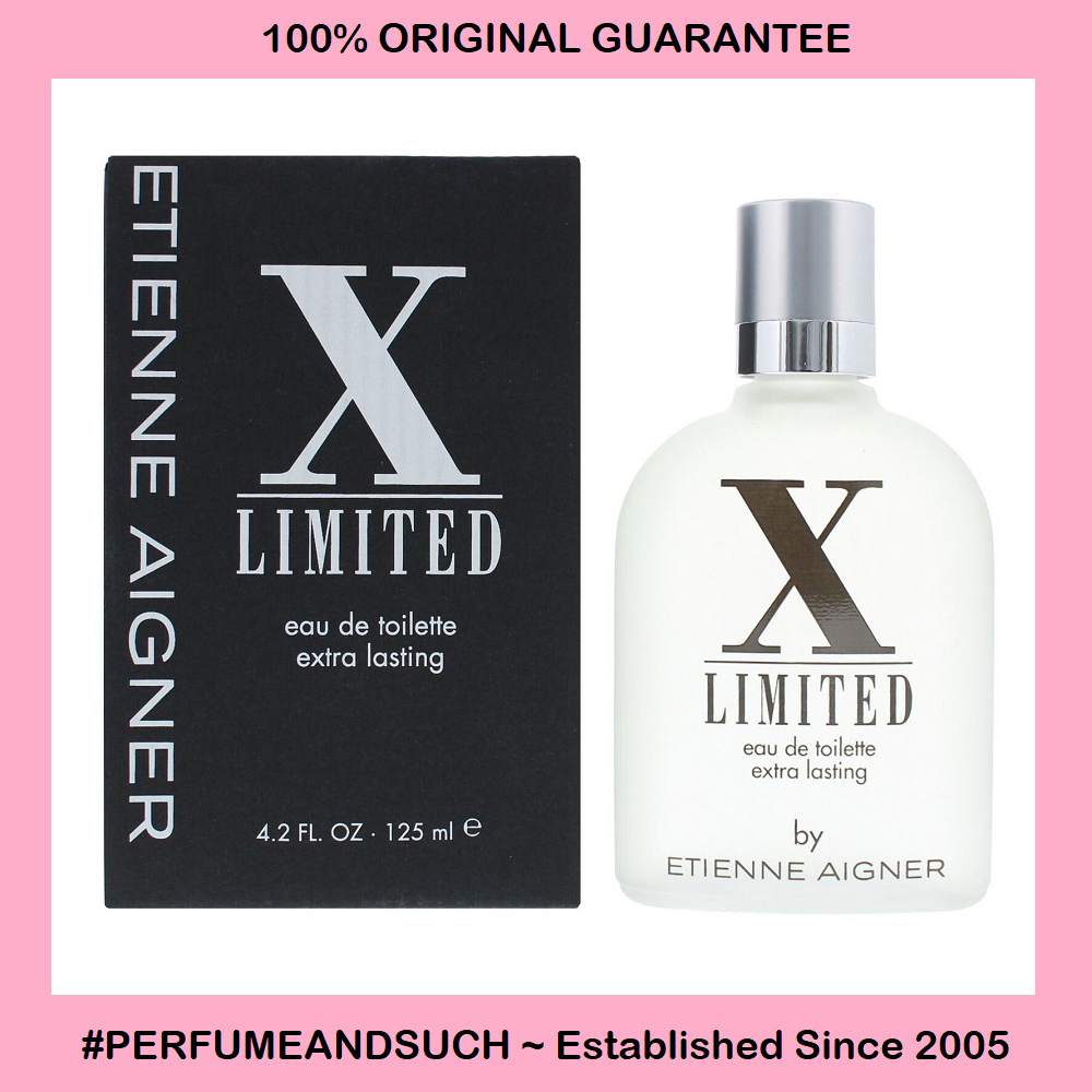 Aigner X Limited Eau De Toilette 125ml 4.2ml Unisex Full Size