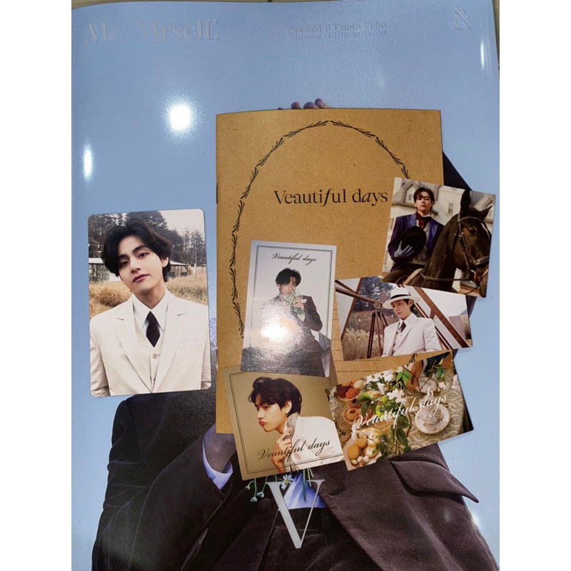 BTS V / Taehyung Photofolio Photobook Set BTS,TAEHYUNG