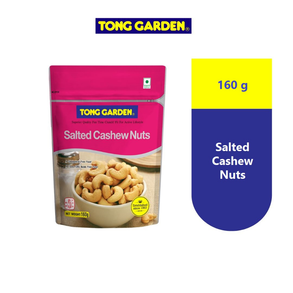 Tong Garden Salted Cashew Nuts 160g Shopee Malaysia