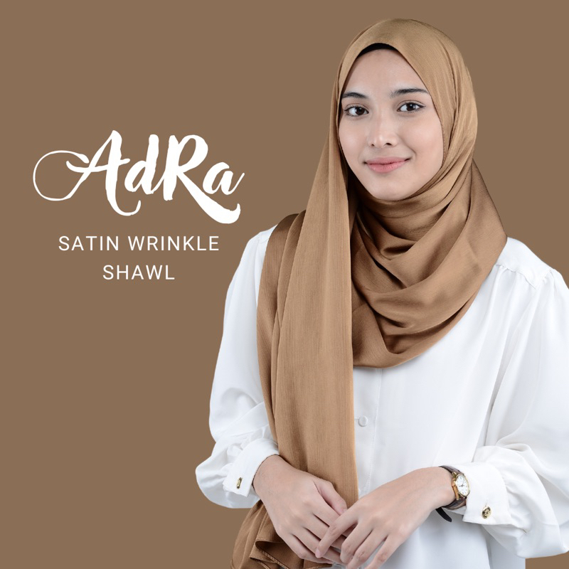 shawl ombra satin