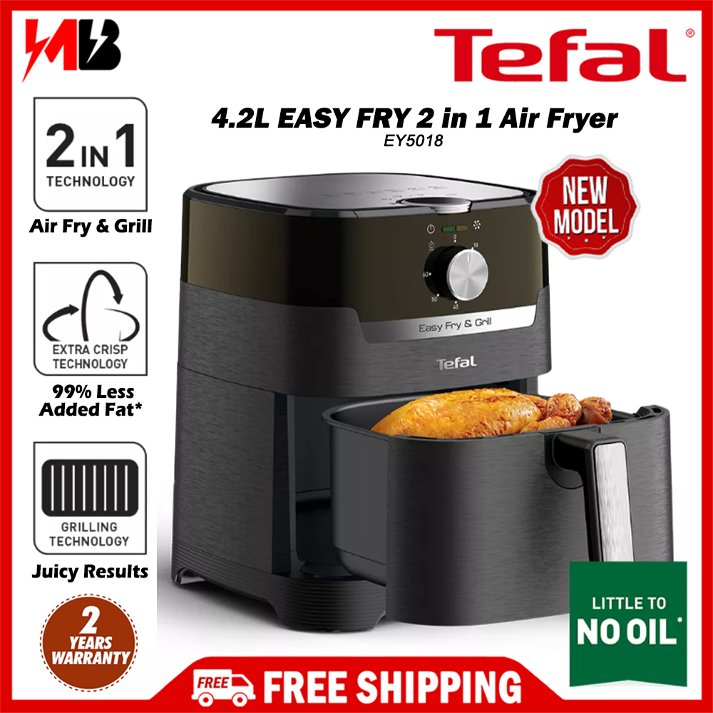 Tfal Easy Fry Grill XL 2in1 Air Fryer Combo, Quart lupon.gov.ph