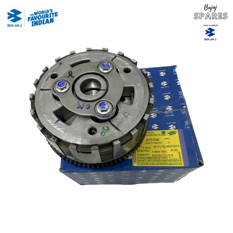 CLUTCH ASSEMBLY FULL SET DOMINAR D400/UG BAJAJ JF551500 Shopee Malaysia