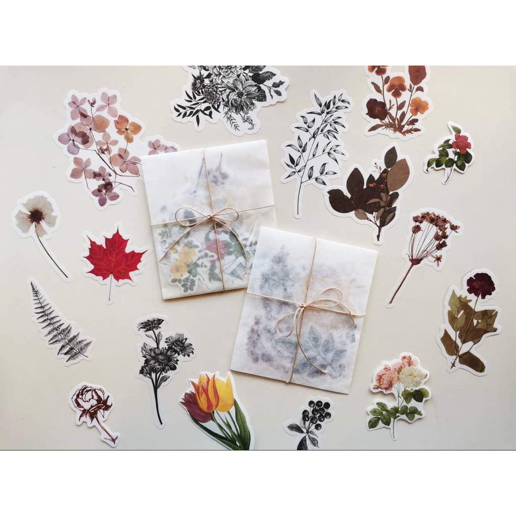 Floral Series Bundle Stickers | Shopee Malaysia