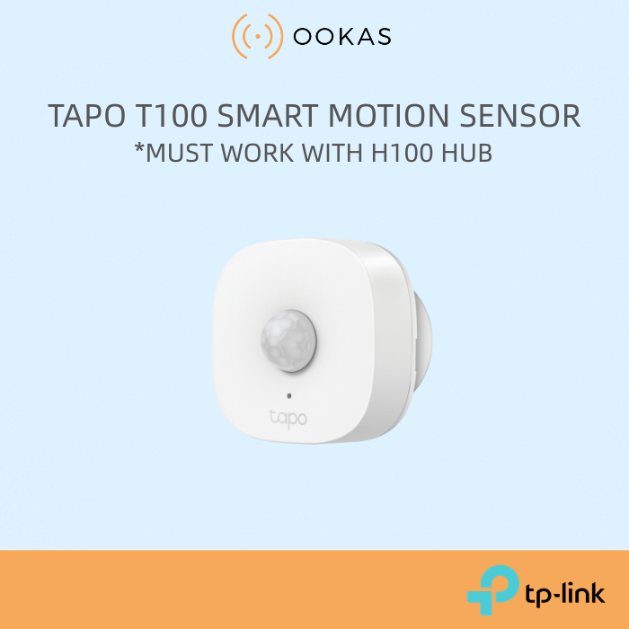 TP-Link TAPO T100 Smart Motion Sensor / Detector [Must have TAPO Hub ...