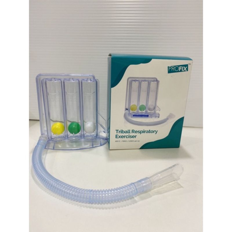 Triball/Triflow Spirometer Respiratory Exerciser - Lung Expansion ...