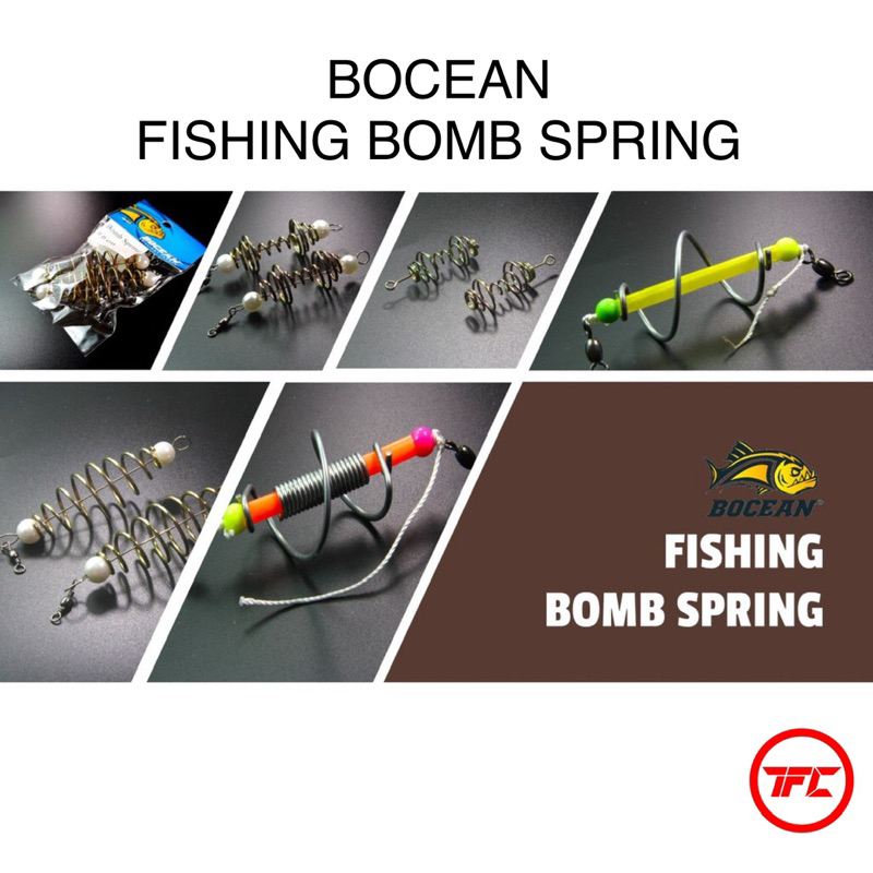 BOCEAN Bomb Spring Kolam Pancing Mekong Bait Feeder | Shopee Malaysia
