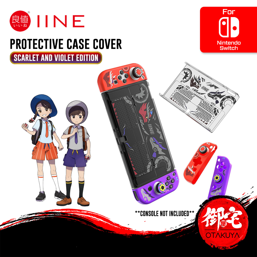 【2024 CNY SALE】IINE Nintendo Switch OLED Pokemon Scarlet & Violet