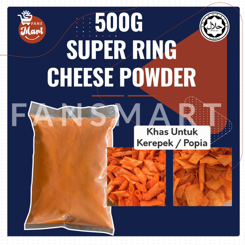 500gram SERBUK SUPERING CHEESE POWDER (perlu tambah gula halus