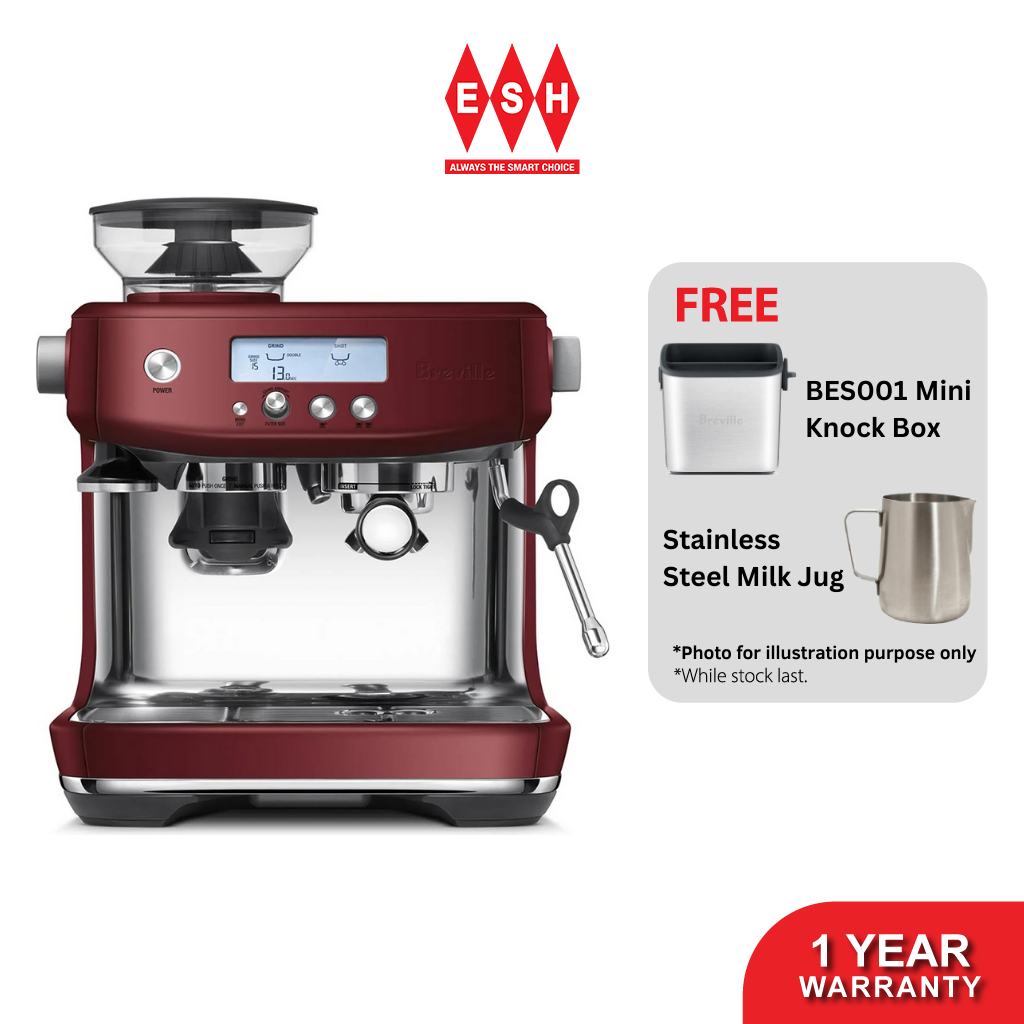 Breville BES878RVC (Red Velvet Cake) The Barista Pro Espresso Coffee