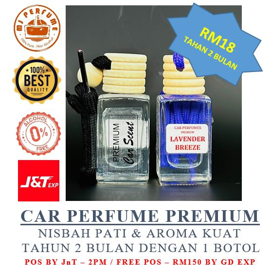 MJ Car Scent Perfume Kereta - Premium Quality 10ml | Shopee Malaysia