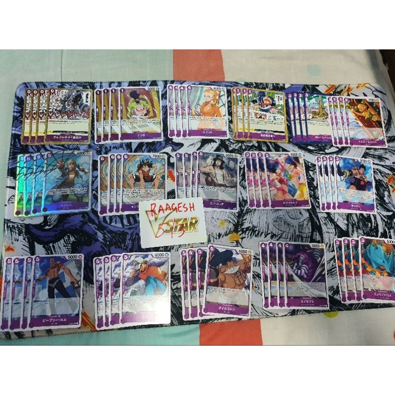 One Piece Card Game OP03 Purple SRUC Set | Shopee Malaysia
