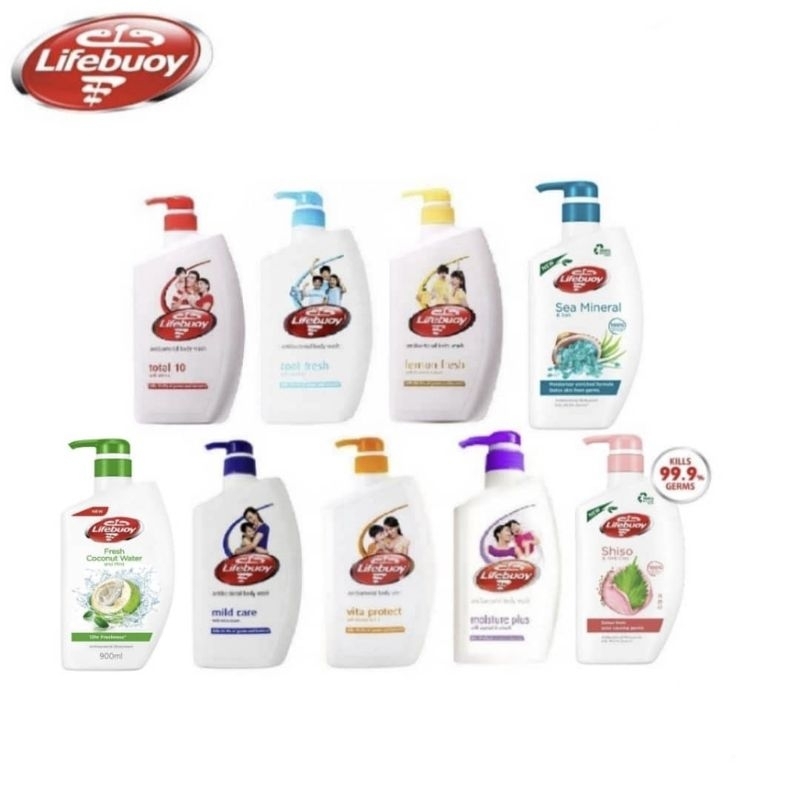 Lifebuoy Shower Gel Pump 950ml Shopee Malaysia