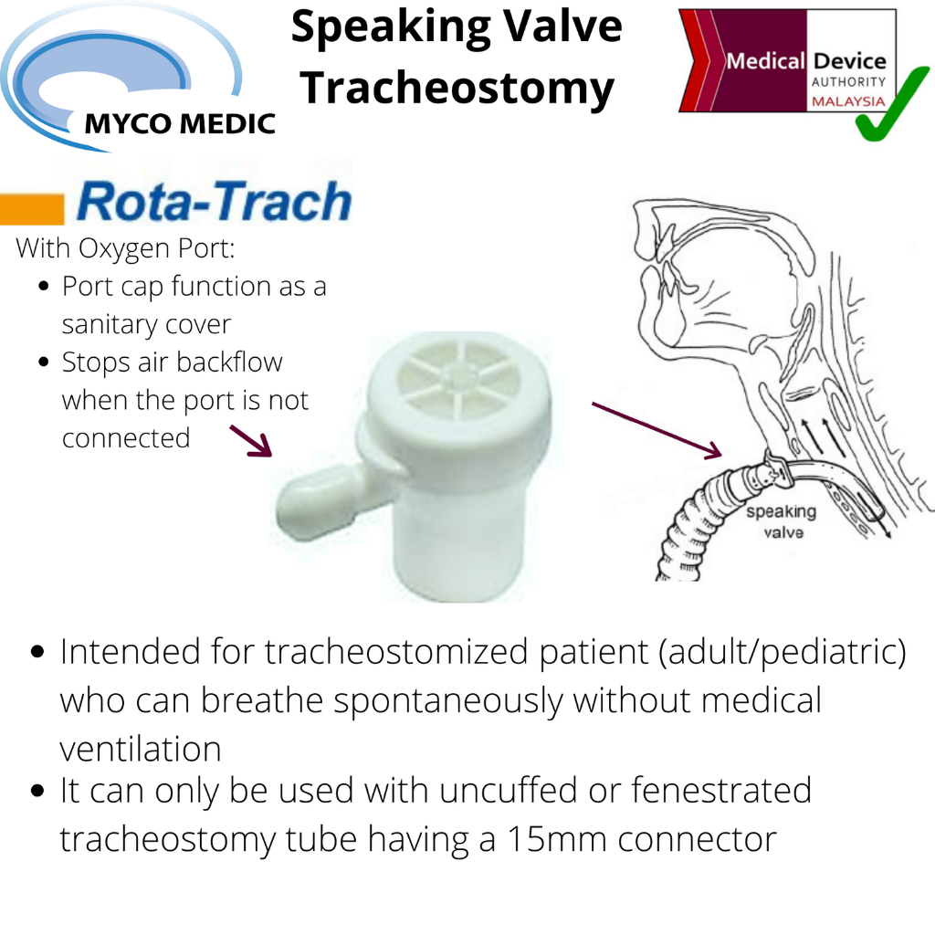 Tracheostomy Speaking Valve Shopee Malaysia