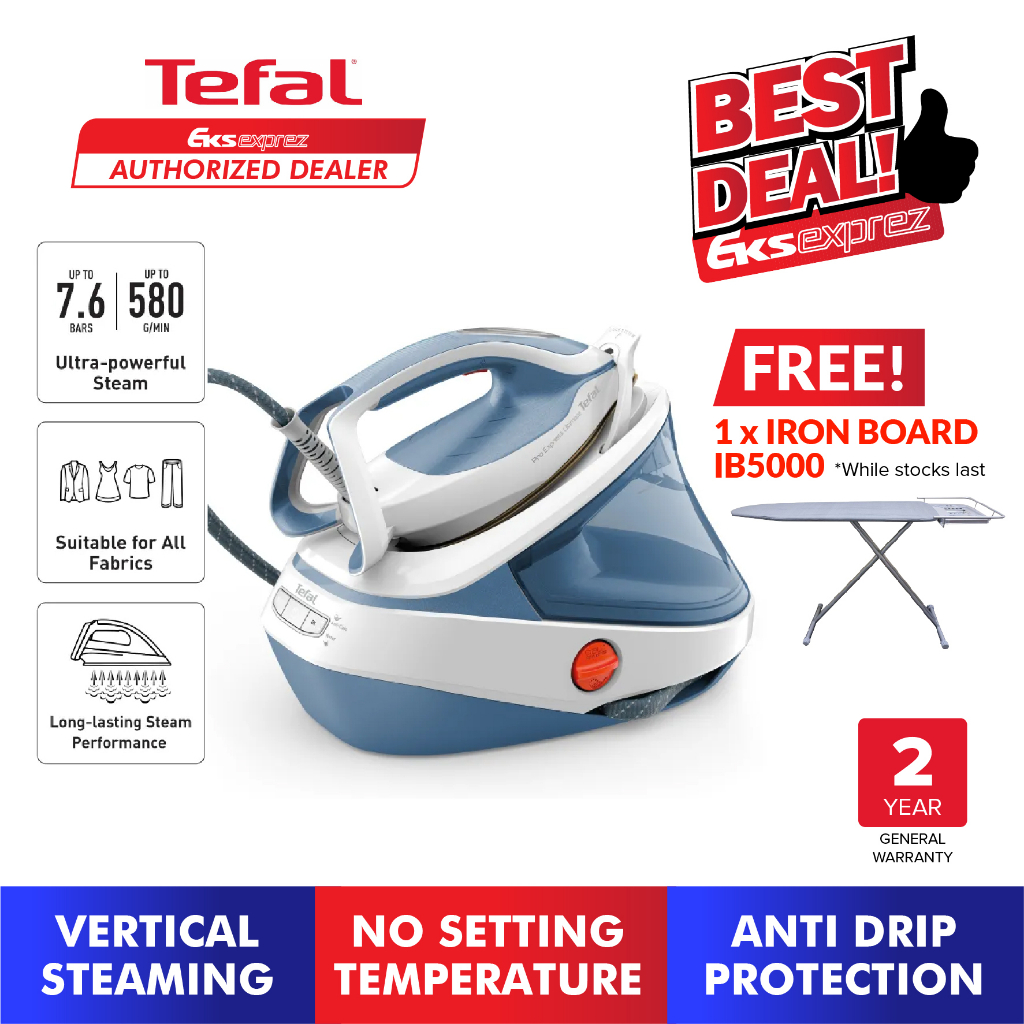 [FREE SHIPPING] Tefal Steam Iron Station Pro Express Ultimate II