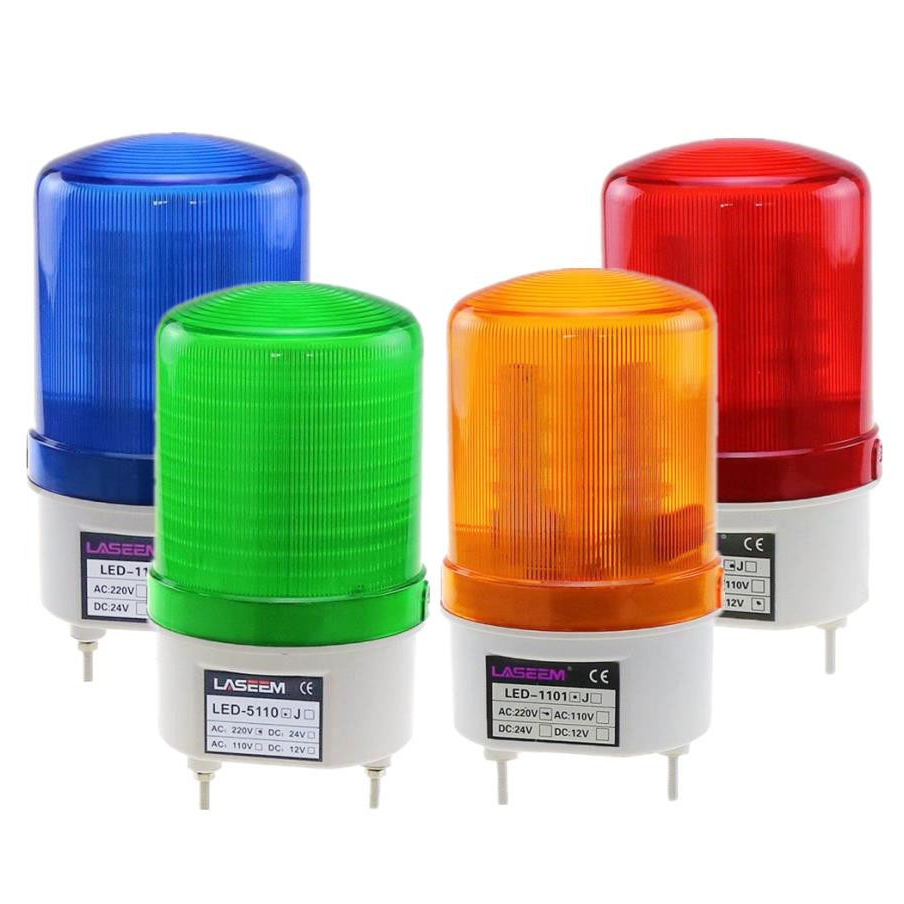 4 Inch Revolving Light LED Industrial Warning Light AC 240V | Shopee ...