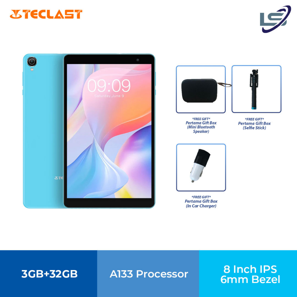 Teclast Tablet P80T Wi-Fi | 3GB+32GB | Superfast Wi-Fi 6 | Android 12 ...