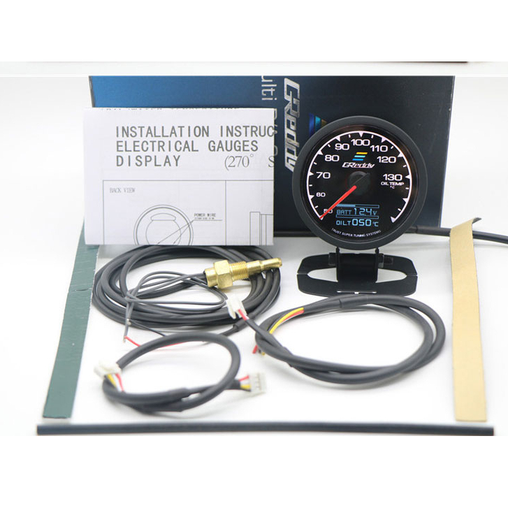 GReddy Multi D/A Gauge Meter 34Colour Volt Display Greddy Rpm Meter