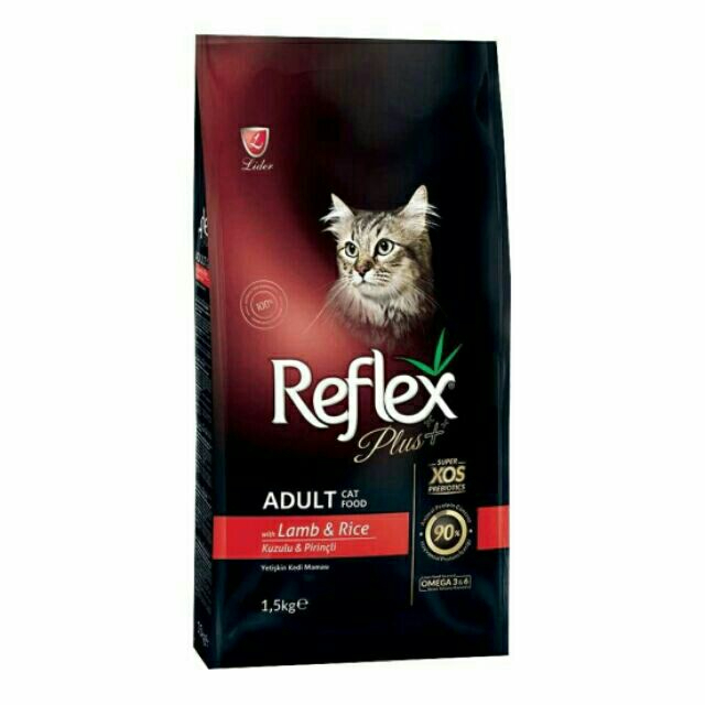 REFLEX CAT FOOD 15KG ( CHICKEN / KITTEN / SALMON / LAMB / HAIRBALL