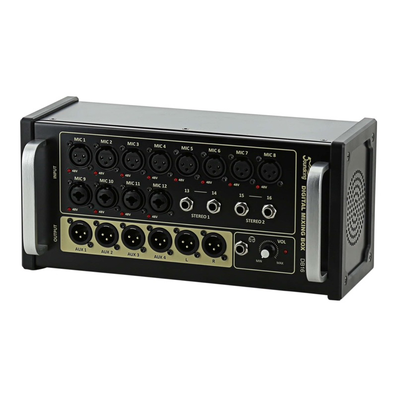 SOUNDKING DB16 WIFI DIGITAL MIXER - 16 INPUT, 6 OUTPUT Consola Digital ...