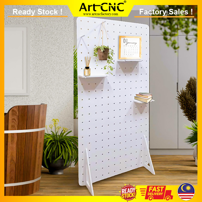 Pegboard Room Divider/Partition/Screen/Folding Screen/Pembahagi洞洞板屏风