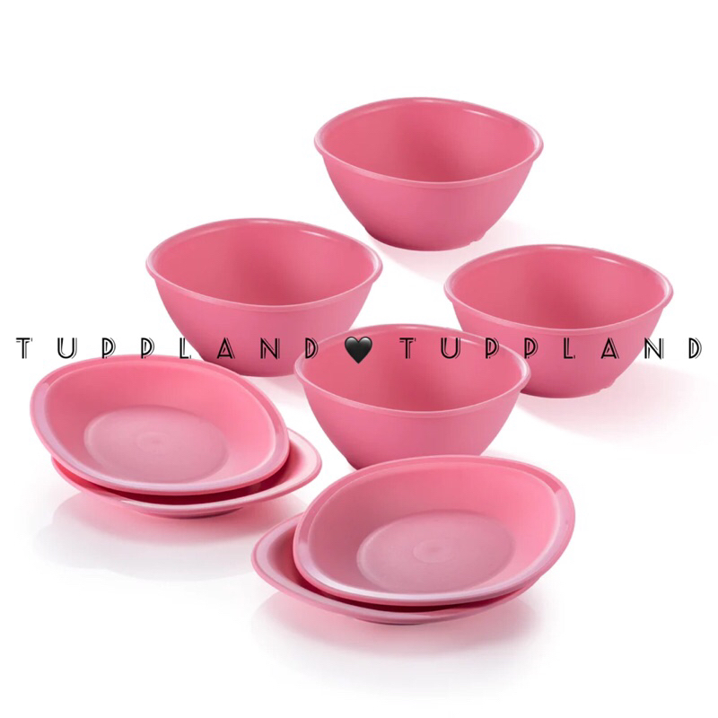 Tupperware Gourmet Dessert Plate / Legacy Bowl 400ml | Shopee Malaysia