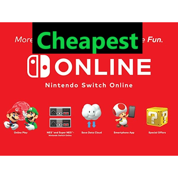 Nintendo Switch Online Family Expansion Pack 1 Year 365 Days 12 Months
