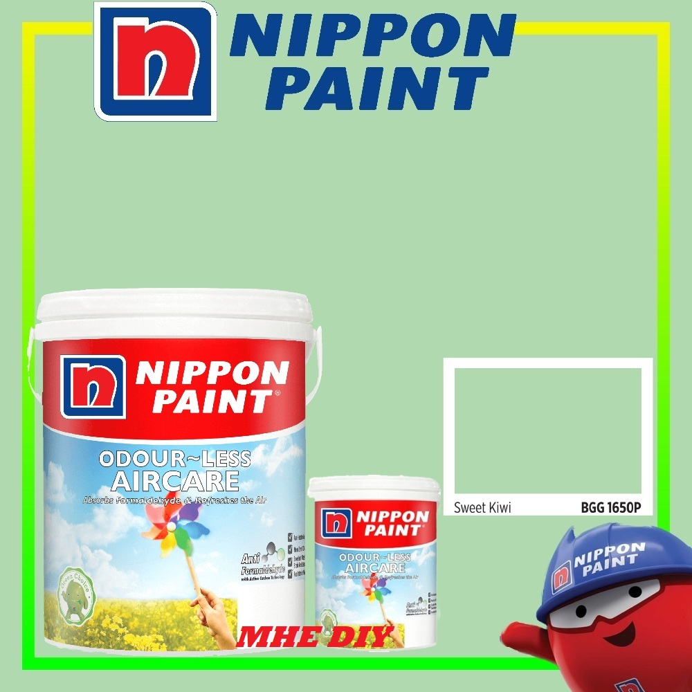 NIPPON PAINT 5L BGG 1650 P SWEET KIWI | Shopee Malaysia