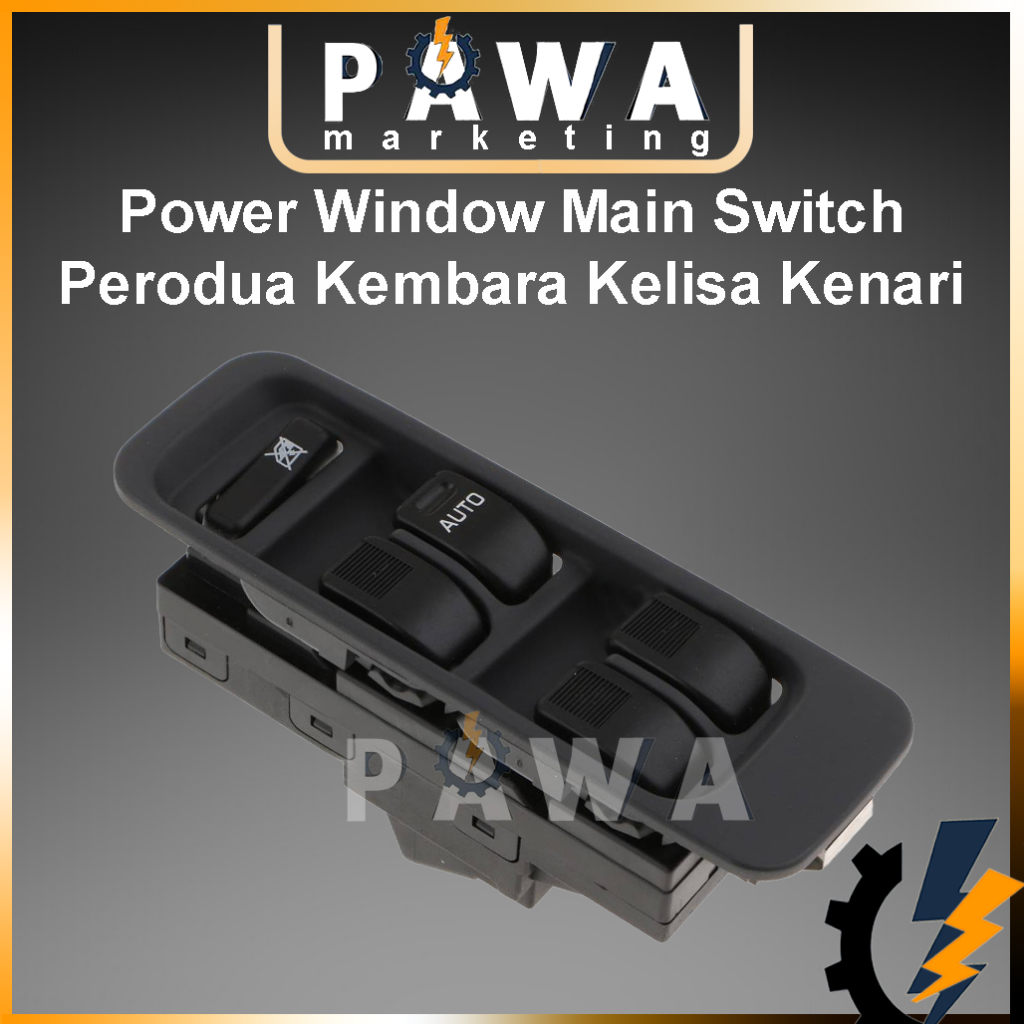 Votec 100 Authentic Perodua Kembara Power Window Main Switch Tingkap