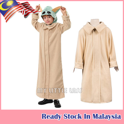 MYLITTLELASS Star Wars The Mandalorian Yoda The Child Dress Up Costume ...