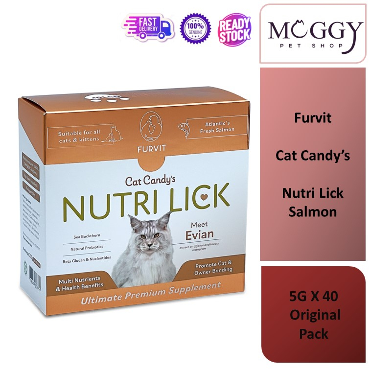Furvit Cat Candy's Nutri Lick Cat Premium Nutritional Supplement Cat