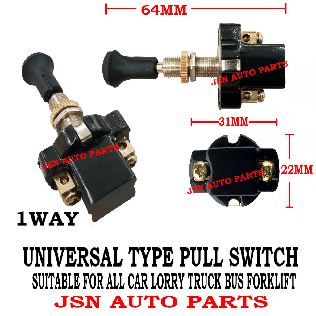 LONG PULL SWITCH , ON/OFF SWITCH , LAMP SWITCH SUITABLE FOR ALL CAR ...