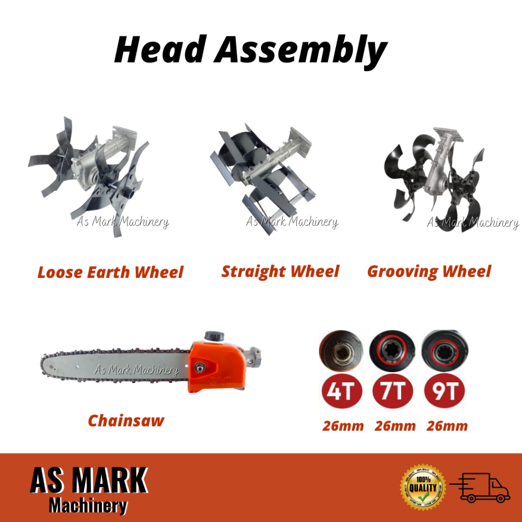 Tiller Cultivator Grass Brush Cutter Chainsaw Gearbox Chain Saw Gear
