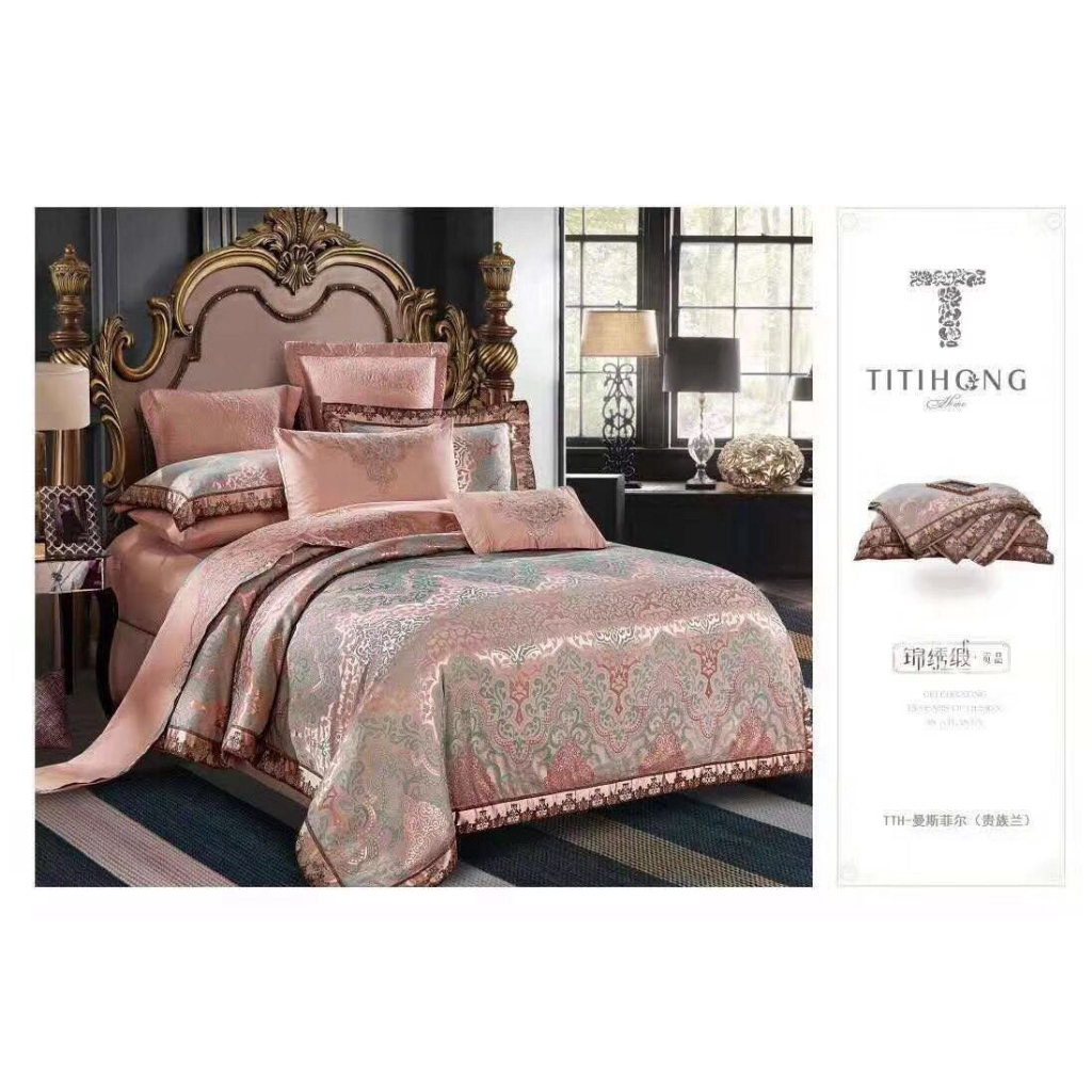 CADAR KAHWIN BIG SALE 4 in 1 Bed Sheet/Cadar Fitted with Comforter