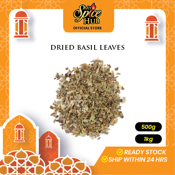 (HALAL) DRIED BASIL LEAVES [500G/1KG] Shopee Malaysia