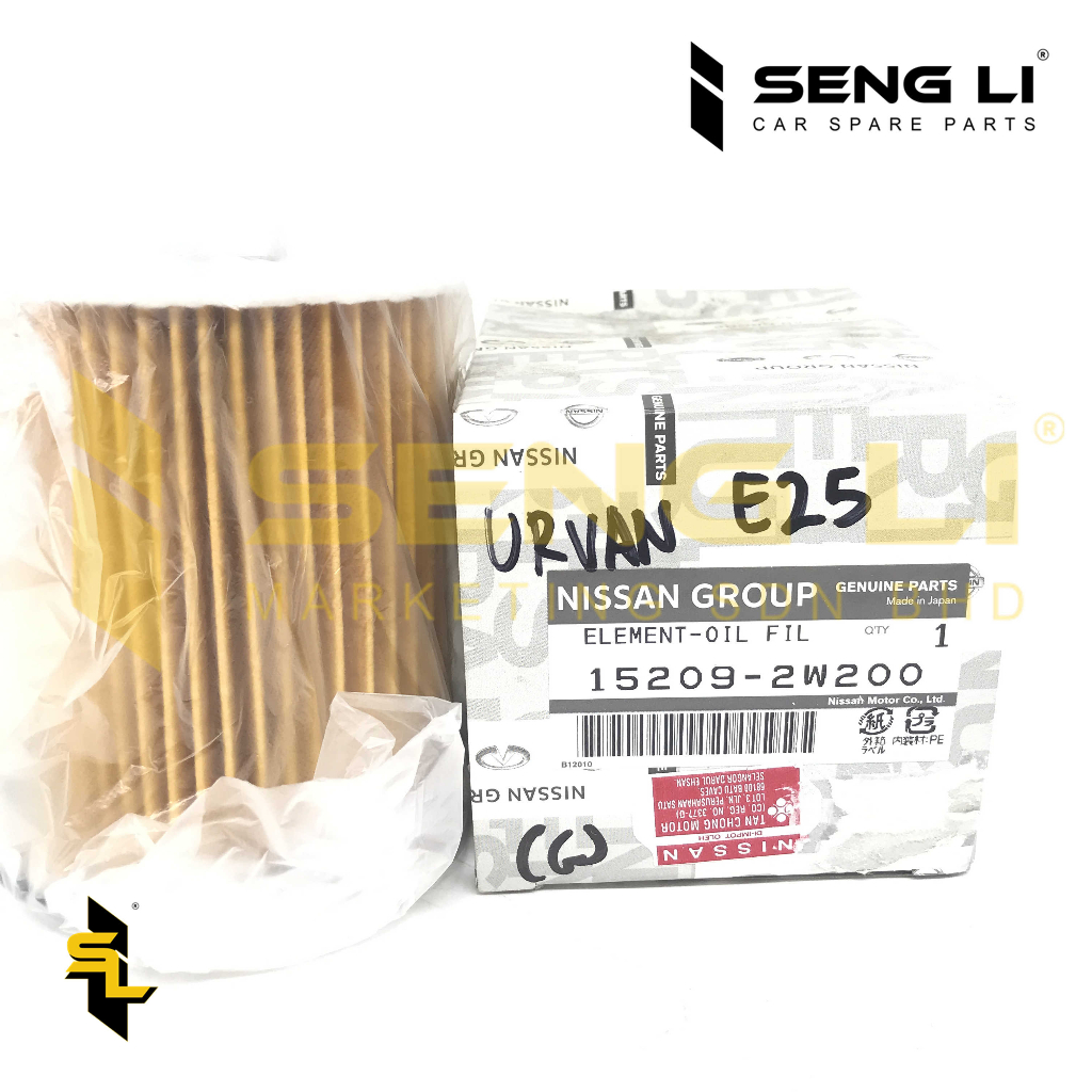 NISSAN URVAN E25 ORIGINAL/GENUINE OIL FILTER152092W200 Shopee Malaysia