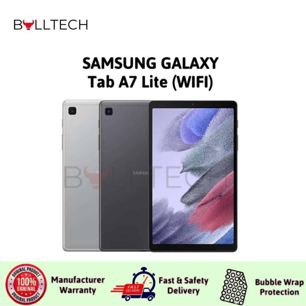 Samsung Galaxy Tab A7 Lite Wifi (T220) 4GB RAM + 64GB ROM 1 YEAR ...