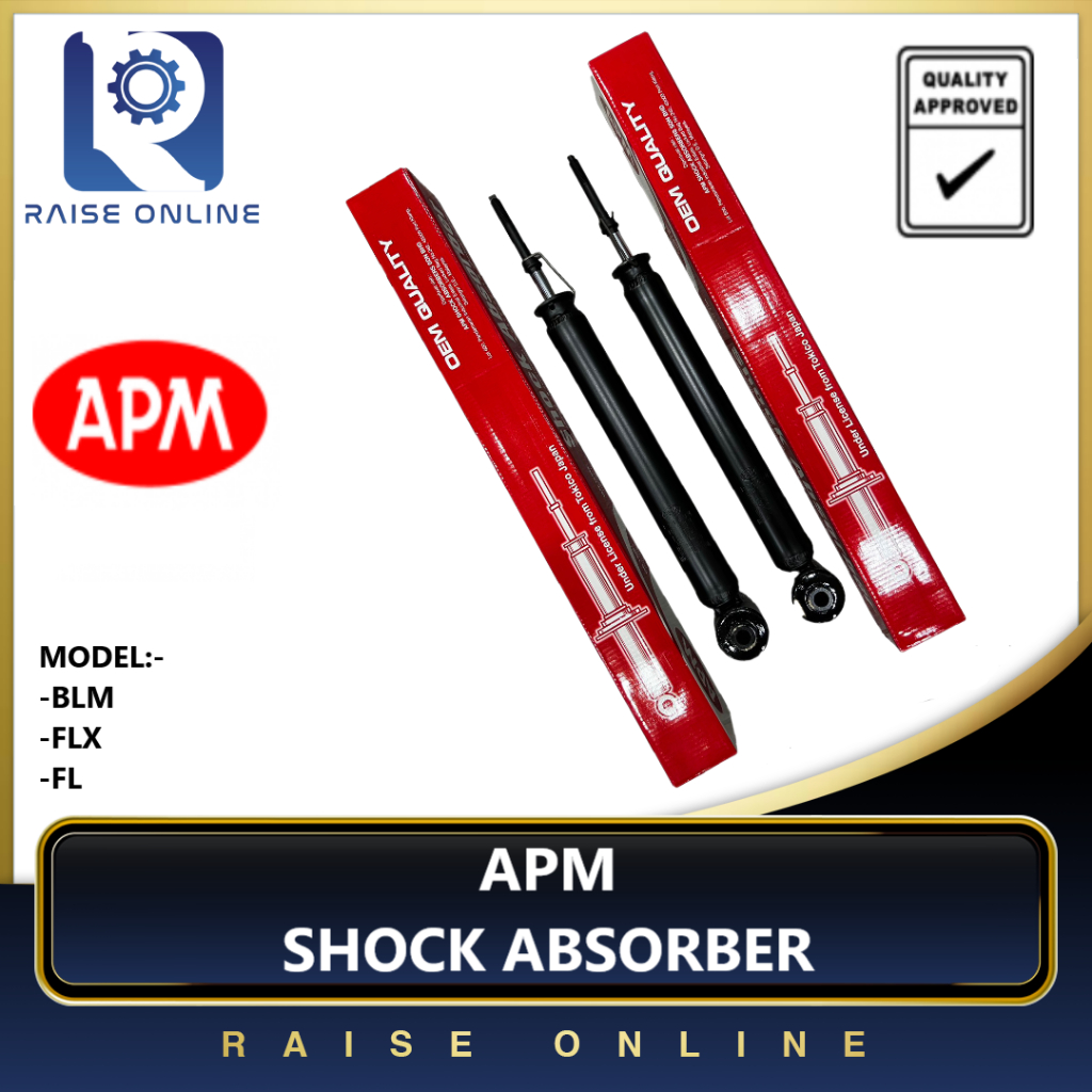 100 ORIGINAL APM PROTON SAGA BLM FL FLX REAR SHOCK ABSORBER