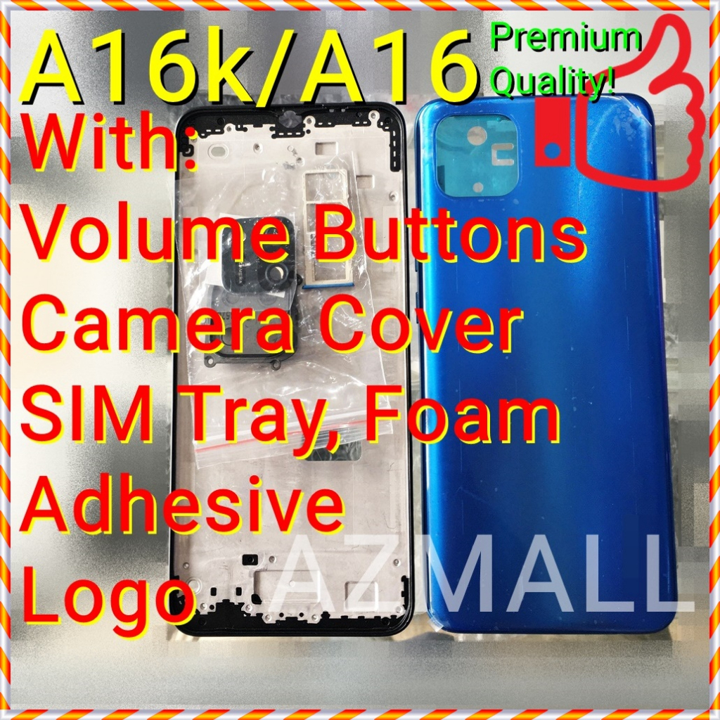 (2 Colors) NEW ORI Full Housing Volume Buttons Frame Battery Cover for ...