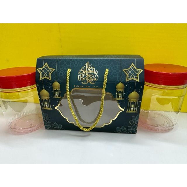 Hari Raya 2023 Gift Box (Handle) Kotak Biskut Hari Raya | Shopee Malaysia