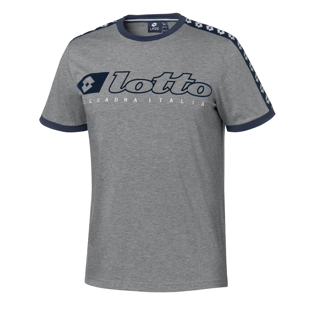 Lotto For Men ATHLETICA DUE TEE MEL JS - Gray