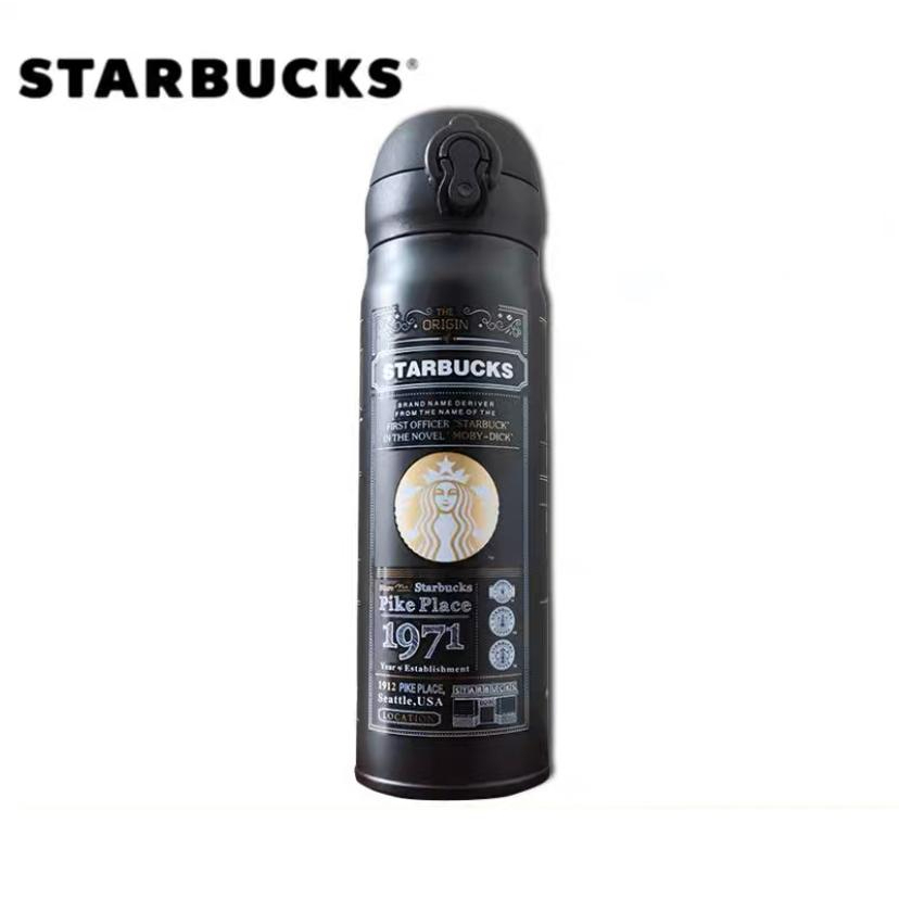 Starbucks Coffee 1971 Anniversary Series Stainless Steel Thermos