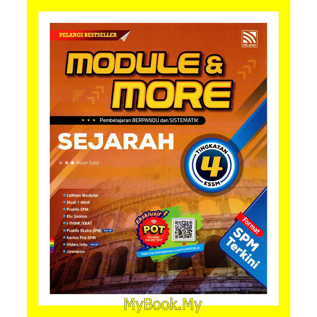 Baru Myb Buku Latihan Module And More Kssm Tingkatan 4 Sejarah Pelangi Shopee Malaysia 