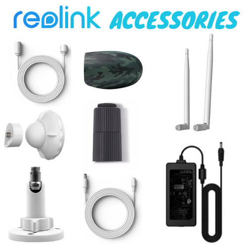 Reolink Accessories NVR Adapter Solar Panel Extension Cable/ Reolink GO