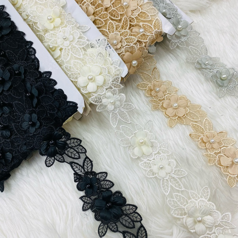 Flower lace outlet design