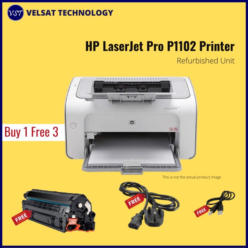 HP LaserJet Pro P1102 Printer [Refurbished] Shopee Malaysia